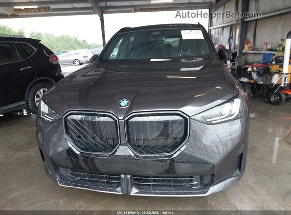 5UX53GP06S9007124 2025 BMW X3 Gray Widok wnętrza z tyłu