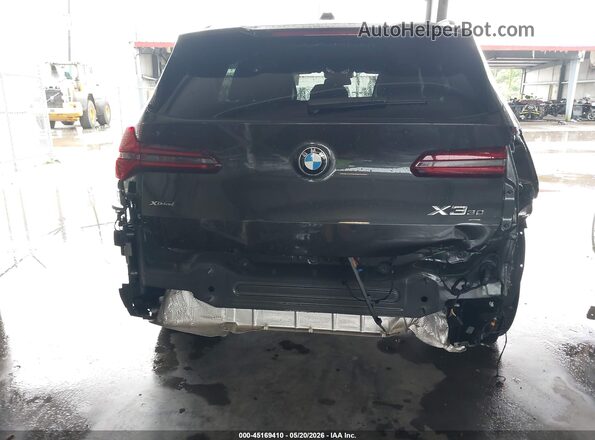 5UX53GP06S9007124 2025 BMW X3 Gray Widok z przodu