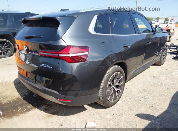 5UX53GP06S9017233 2025 BMW X3 Black Tył prawy