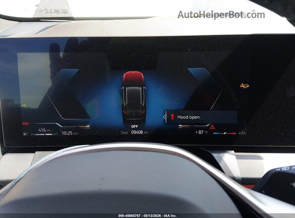 5UX53GP06S9017233 2025 BMW X3 Black Widok tylnych siedzeń
