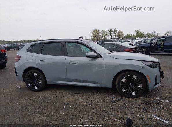 5UX53GP06S9Z02726 2025 BMW X3 Бирюзовый Вид задней части салона