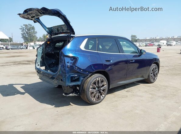 5UX53GP07T9320359 2026 BMW X3 Blue Trasero derecho