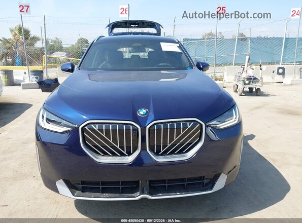 5UX53GP07T9320359 2026 BMW X3 Blue Vista interior trasera