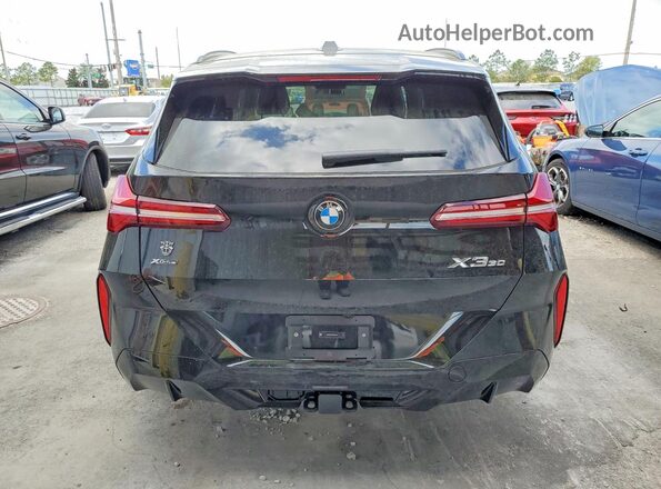 5UX53GP08T9160315 2026 BMW X3 Black 
