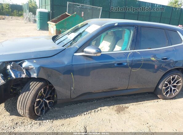 5UX53GP09S9031210 2025 BMW X3 Blue Widok wnętrza 360 stopni