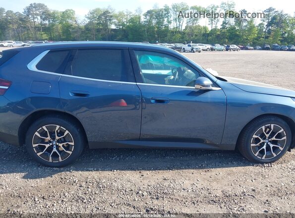 5UX53GP09S9031210 2025 BMW X3 Blue Widok wnętrza z tyłu