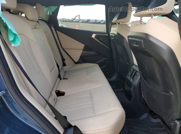 5UX53GP09S9088507 2025 BMW X3 Blue Rear interior view