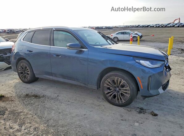 5UX53GP09S9088507 2025 BMW X3 Blue Front right