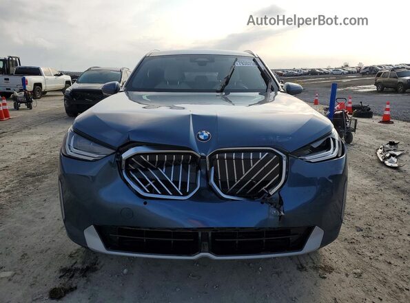 5UX53GP09S9088507 2025 BMW X3 Blue Front view