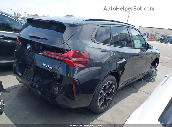 5UX53GP09S9Y39539 2025 BMW X3 Черный 