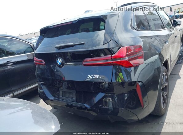 5UX53GP09S9Y39539 2025 BMW X3 Черный 
