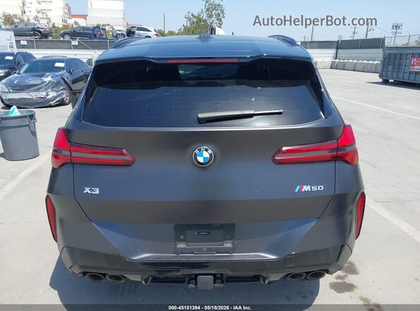 5UX73GP09S9119215 2025 BMW X3 Black 