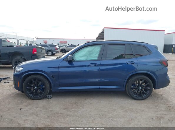5UX83DP02N9K80139 2022 BMW X3 Blue 