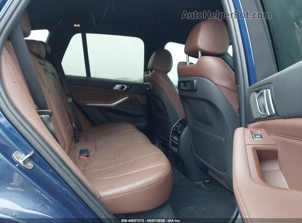 5UXCR4C01LLT19897 2020 BMW X5 Blue VIN կոդի պիտակի տեսք