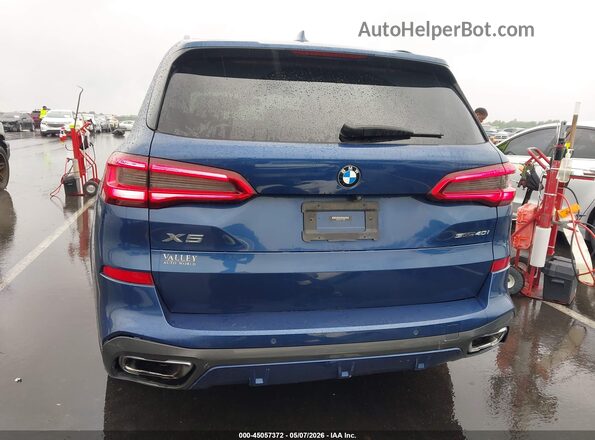 5UXCR4C01LLT19897 2020 BMW X5 Blue 