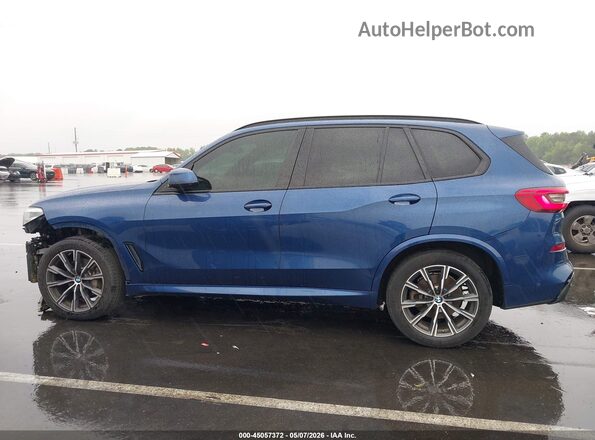 5UXCR4C01LLT19897 2020 BMW X5 Blue Սալոնի 360 աստիճան տեսք