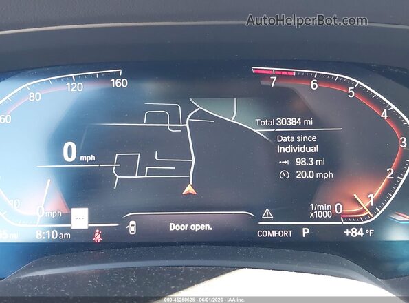 5UXCR4C06L9C89165 2020 BMW X5 Gray Vista de los asientos traseros