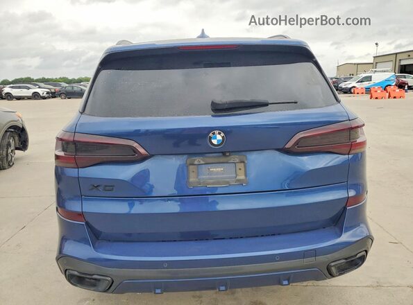 5UXCR4C08L9C64283 2020 BMW X5 Blue 