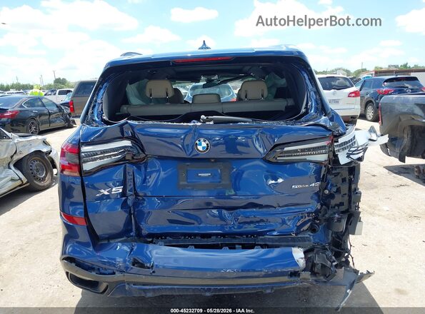 5UXCR4C08M9E00963 2021 BMW X5 Blue 