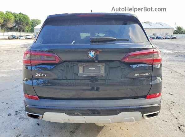5UXCR4C09P9P60244 2023 BMW X5 Black Rear view