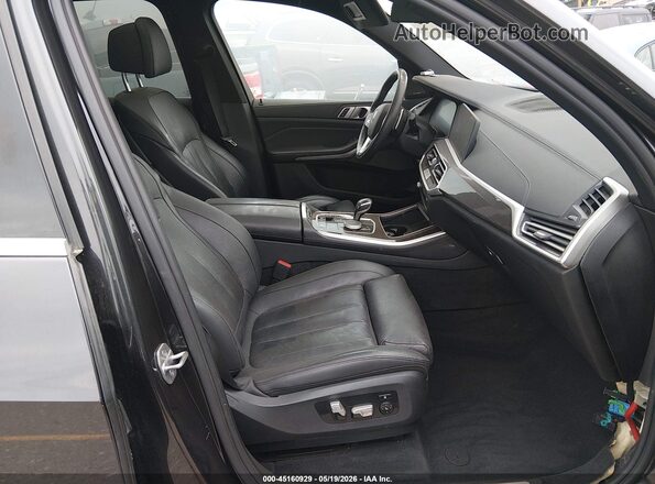 5UXCR6C01L9B68779 2020 BMW X5 Black Вид салону спереду