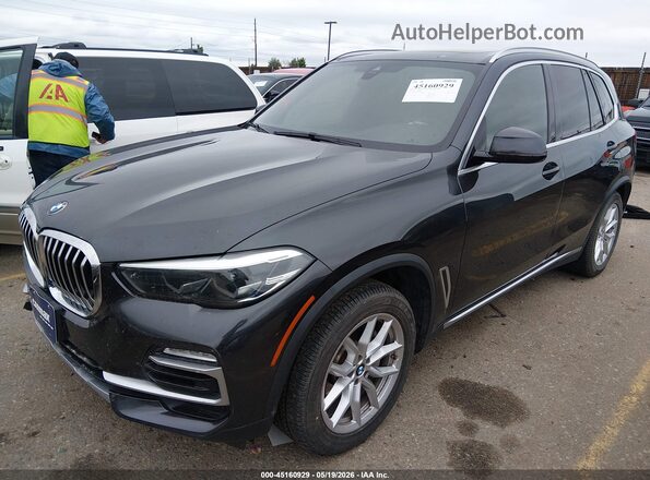 5UXCR6C01L9B68779 2020 BMW X5 Black Передня ліва чверть