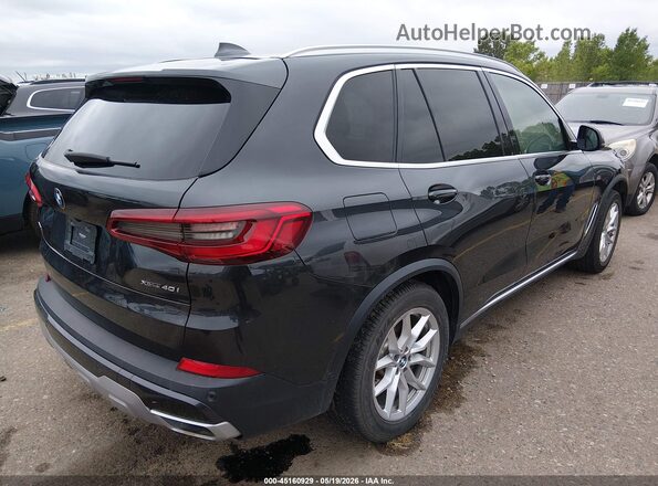 5UXCR6C01L9B68779 2020 BMW X5 Black Задня права чверть