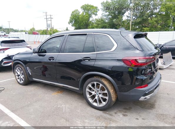 5UXCR6C04P9R09705 2023 BMW X5 Black სალონის 360-გრადუსიანი ხედი