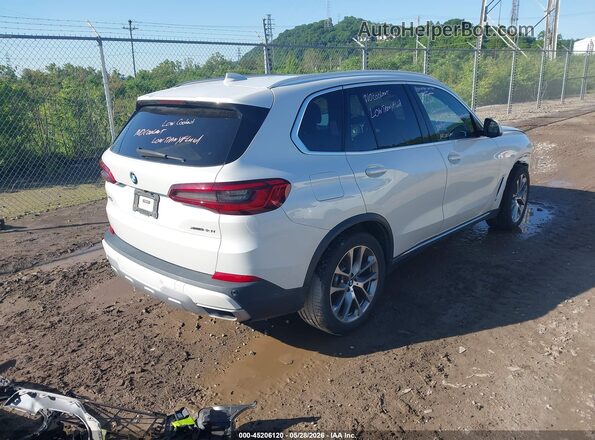 5UXCR6C07LLL65469 2020 BMW X5 White Rear right