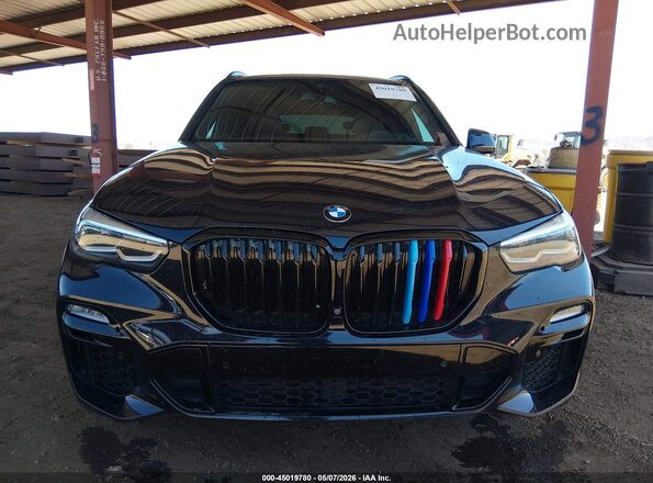 5UXCR6C07M9E09584 2021 BMW X5 Blue 