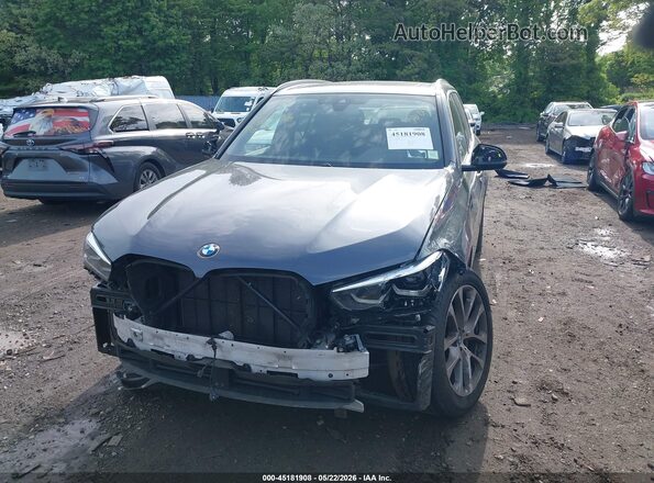 5UXCR6C08M9F57078 2021 BMW X5 Gray Вид щитка приладів