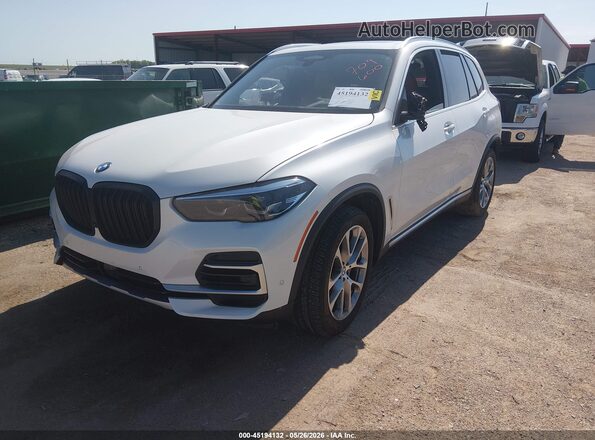 5UXCR6C09P9R75988 2023 BMW X5 Белый Передняя левая четверть