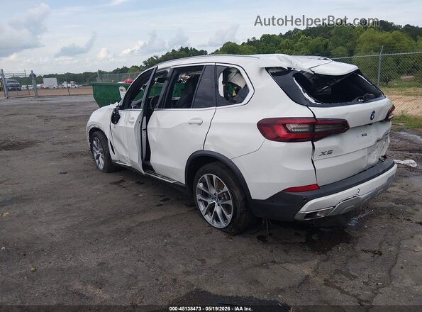 5UXCR6C0XP9P23263 2023 BMW X5 White Rear left