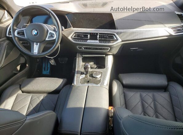 5UXCR6C0XP9R95148 2023 BMW X5 White 