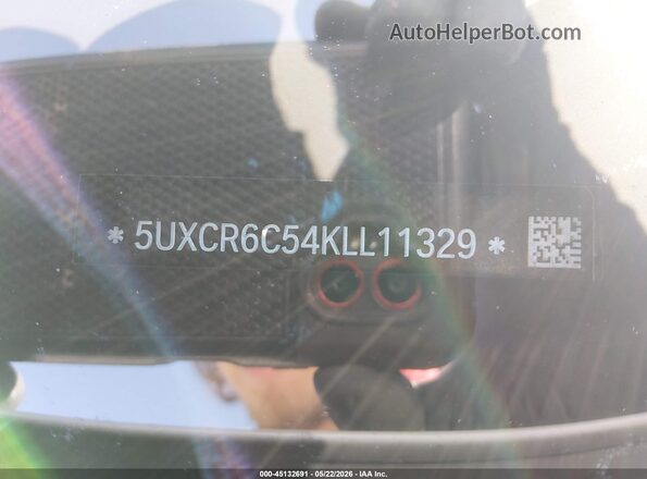 5UXCR6C54KLL11329 2019 BMW X5 Белый Вид подкапотного пространства