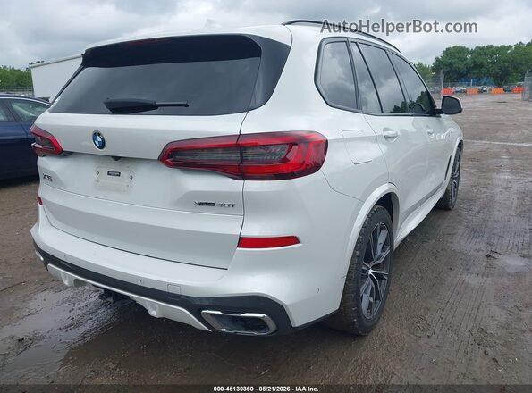 5UXCR6C54KLL11718 2019 BMW X5 Белый Задняя правая четверть
