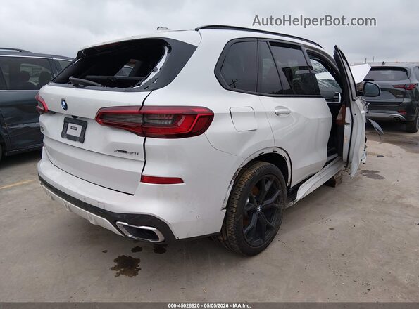 5UXCR6C54KLL62457 2019 BMW X5 White უკანა მარჯვენა