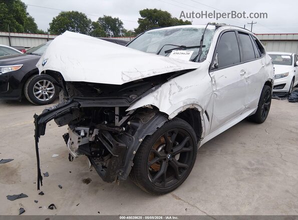 5UXCR6C54KLL62457 2019 BMW X5 White წინა მარცხენა ხედი სამი მეოთხედიდან