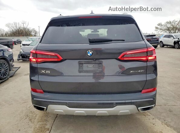 5UXCR6C55KLL35705 2019 BMW X5 Charcoal Vista trasera
