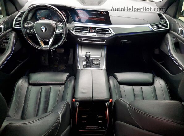 5UXCR6C55KLL35705 2019 BMW X5 Charcoal Vista del salpicadero