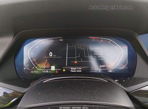 5UXCR6C56KLL12806 2019 BMW X5 White Вид задніх сидінь
