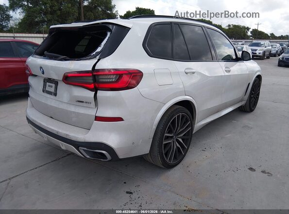 5UXCR6C56KLL12806 2019 BMW X5 White Задня права чверть
