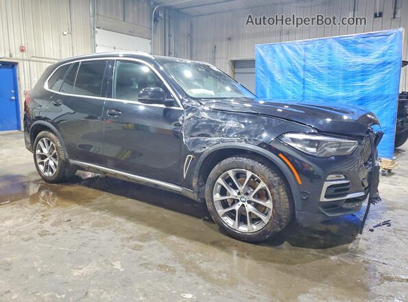 5UXCR6C57KLL22065 2019 BMW X5 Черный Передняя правая четверть