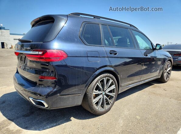 5UXCW2C00L9A00911 2020 BMW X7 Черный Задняя правая четверть