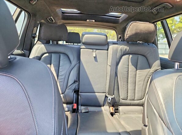 5UXCW2C00L9A00911 2020 BMW X7 Черный Вид задних сидений