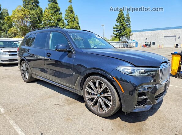 5UXCW2C00L9A00911 2020 BMW X7 Черный Передняя правая четверть
