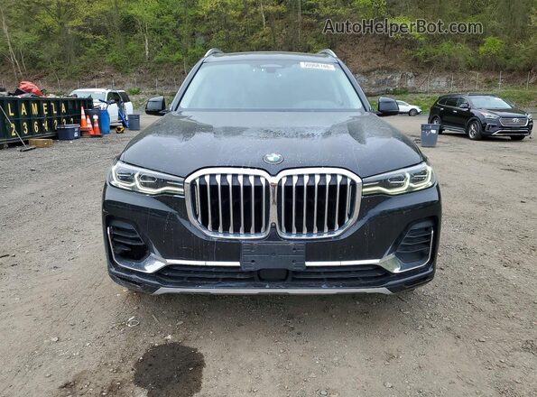 5UXCW2C00L9C34420 2020 BMW X7 Black Vista frontal