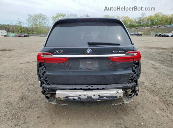 5UXCW2C00L9C34420 2020 BMW X7 Black Vista trasera
