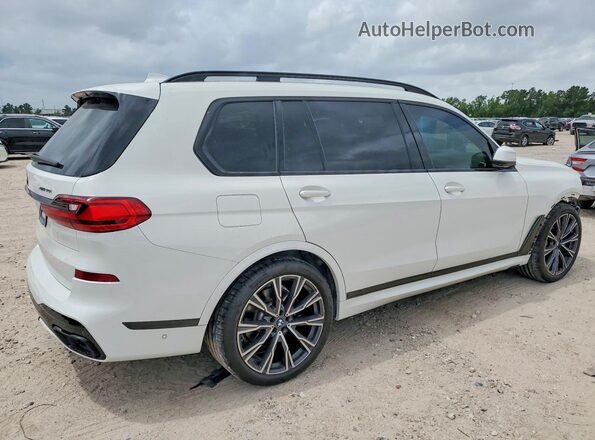 5UXCW2C01M9D89611 2021 BMW X7 White Rear right