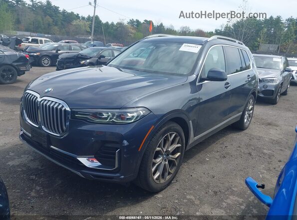 5UXCW2C01M9F19399 2021 BMW X7 Gray 